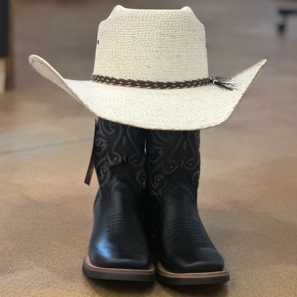 Roper - Womens Straw Palm Cowgirl Hat - Picture 4 of 7